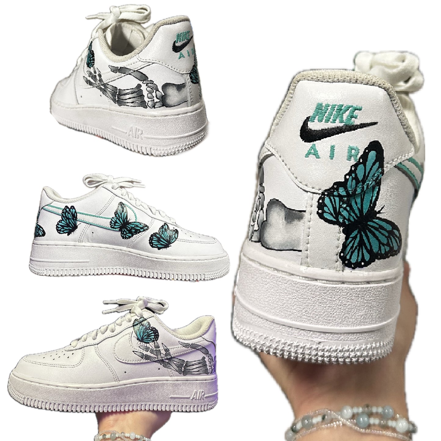 Skeleton Butterfly AF1