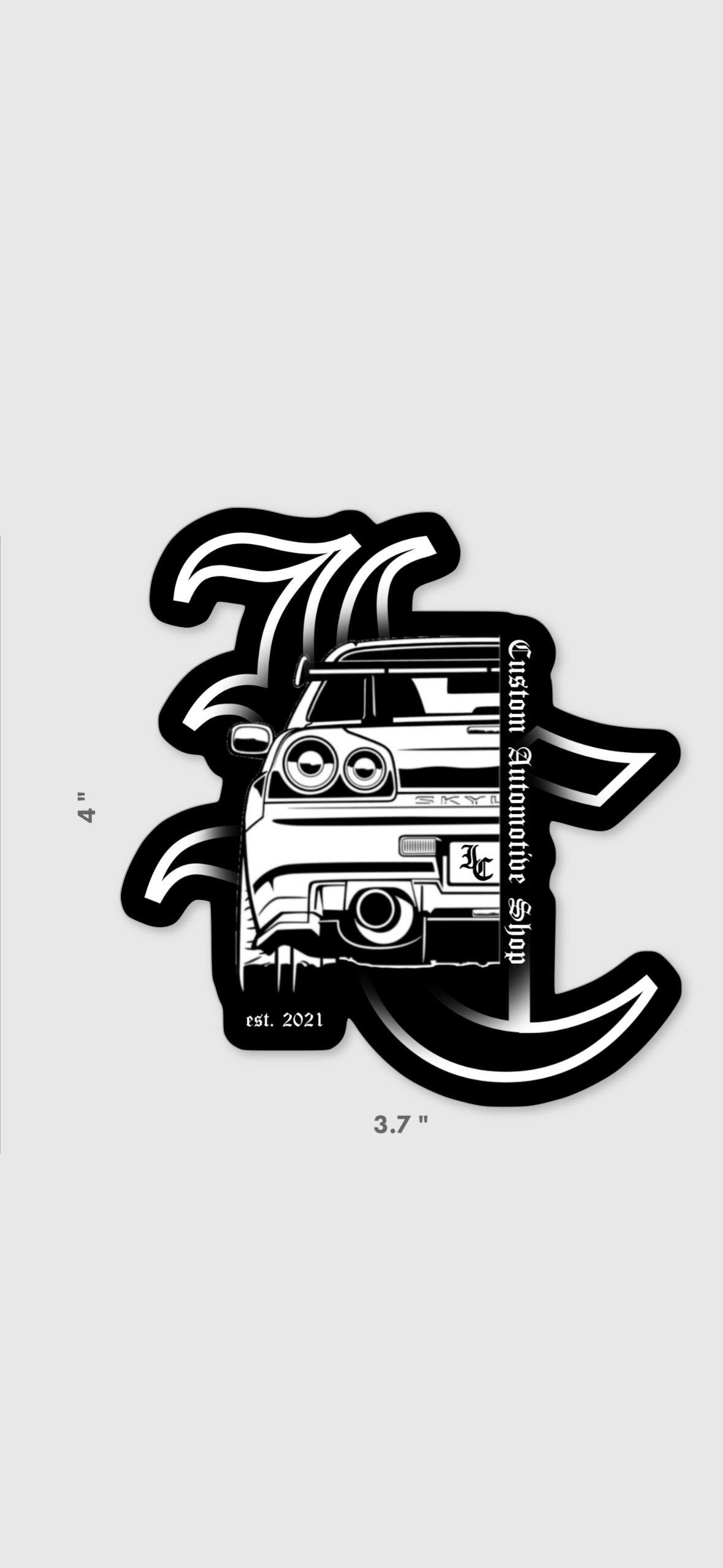 Car Club Sticker