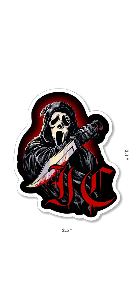 Ghostface Sticker